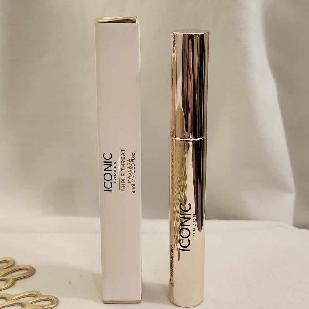 ICONIC London Triple Threat Mascara in Brown